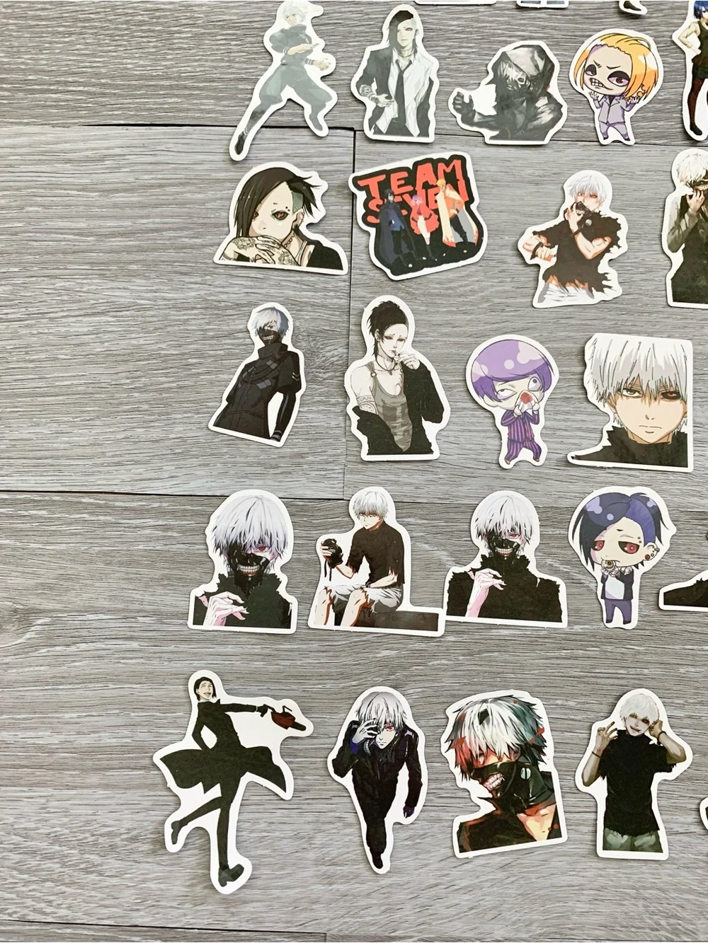 36 Pieces Ken Kaneki Haise Sasaki Uta Kirishima Tokyo Ghoul Anime Stickers